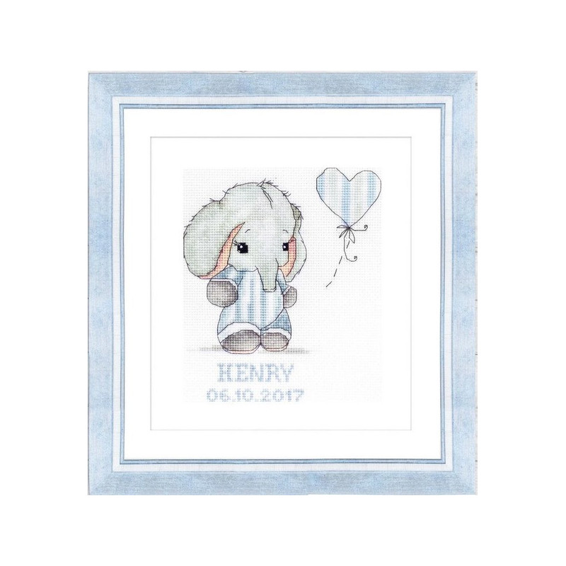 Embroidery kit Baby boy Embroidery kit Baby boy