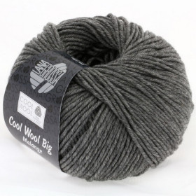 Cool Wool Big Mélange Gray brown mottled 0617