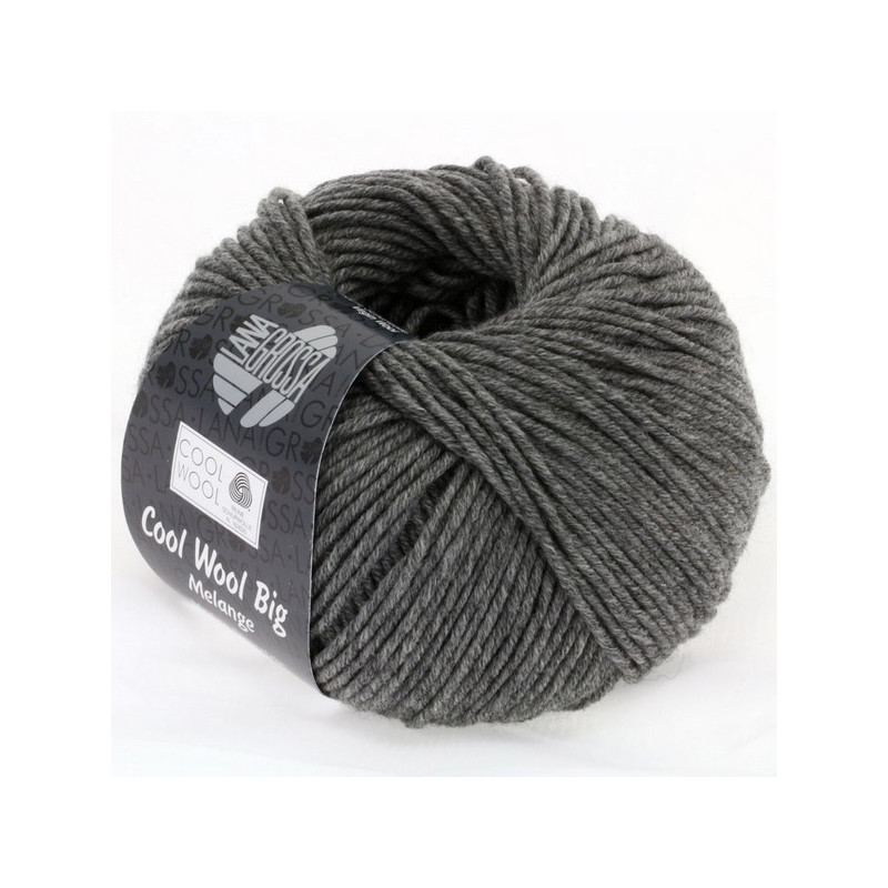 Cool Wool Big Mélange Gris foncé 0617