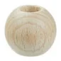 Macramé beads 40 mm wood Macramé beads 40 mm wood