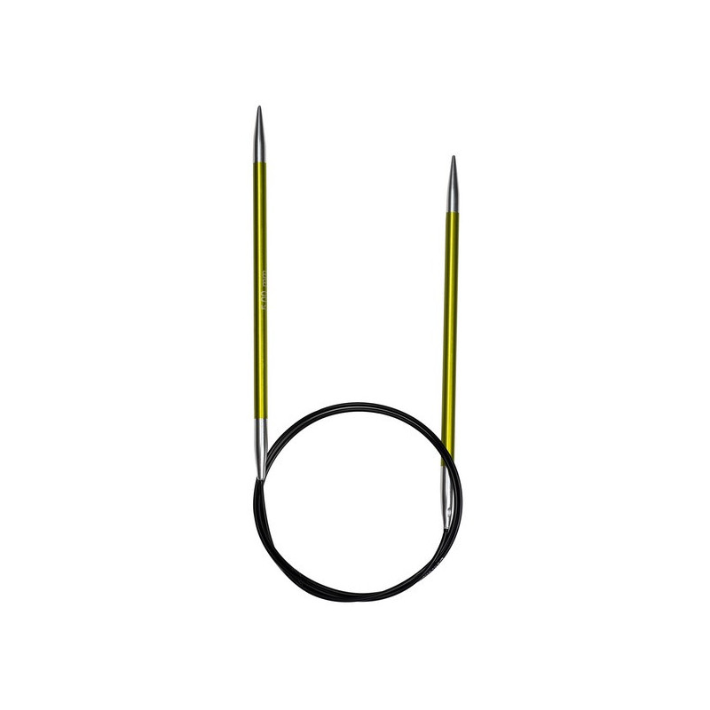 Lana Grossa Rainbow Aiguille circulaire 5 mm longueur 40 cm Lana Grossa Rainbow Aiguille circulaire 5 mm longueur 40 cm