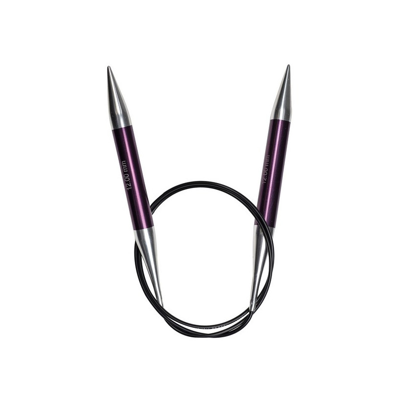 Lana Grossa Rainbow Aiguille circulaire 12 mm longueur 80 cm Lana Grossa Rainbow Aiguille circulaire 12 mm longueur 80 cm