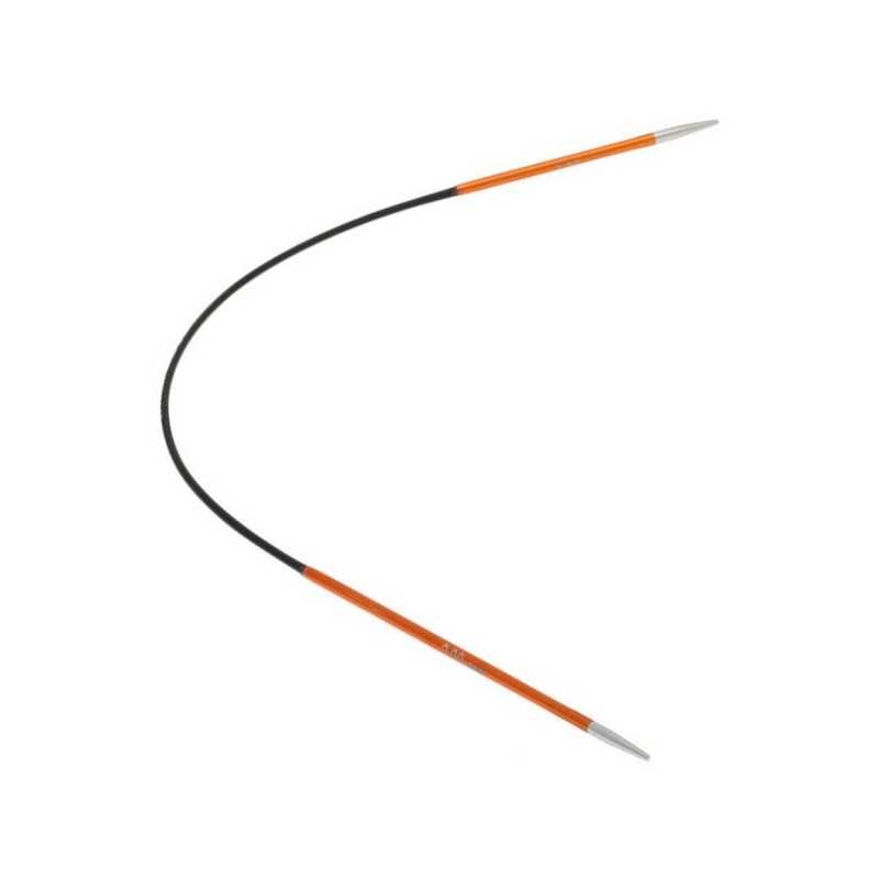 Rainbow aiguille circulaire asymétrique  2 mm 