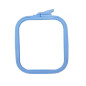 Embroidery frame Nurge 19,5 x 22 cm pastel blue