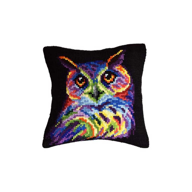 Cross stitch cushion kit  Owl 99067