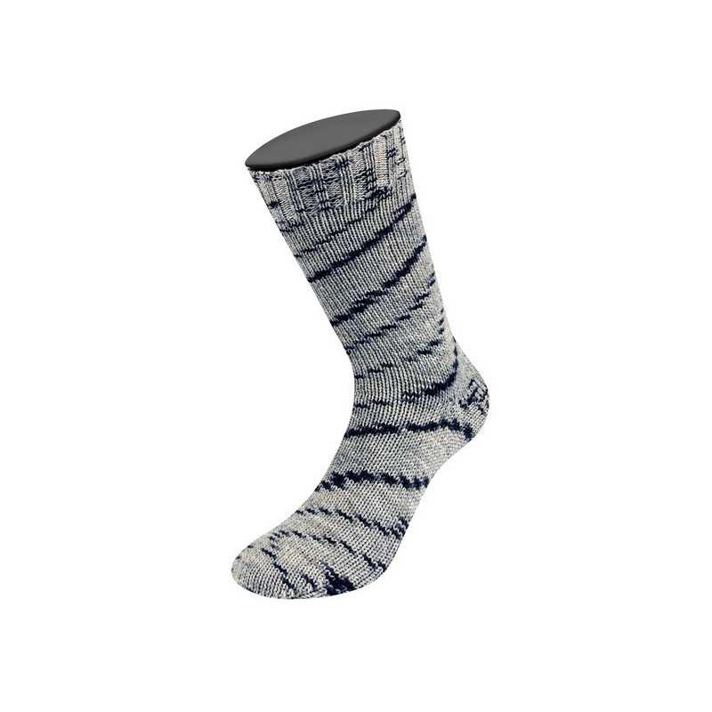 Meilenweit 100 Denim Mix Black 4657