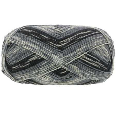 Meilenweit 100 Denim Mix Black 4655