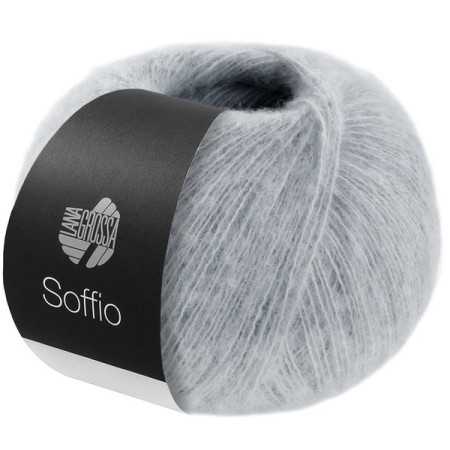 Lana Grossa Soffio 015 Gris clair