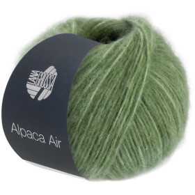 Lana Grossa Alpaca Air Gris vert 14