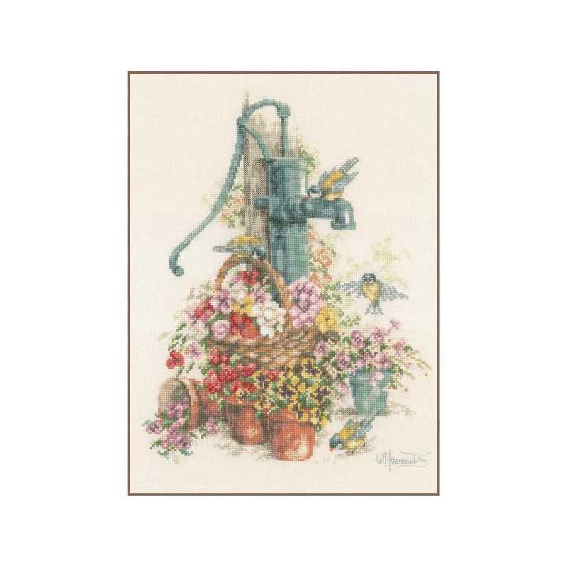 Kit de broderie Oiseaux à la pompe à eau