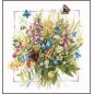 Embroidery kit kit Summer bouquet