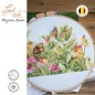 Embroidery kit kit Butterflies & coneflowers