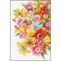 Borduurpakket Bedek me met tulpen