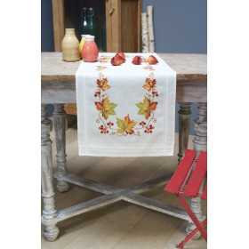 Kit chemin de table Feuilles d'automne