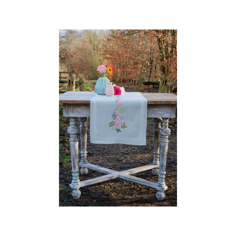 Table runner kit Flowers & leaves