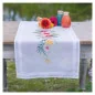Kit chemin de table Fleurs tropicales