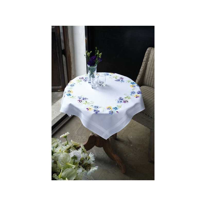 Kit nappe Les plus belles violettes Kit nappe Les plus belles violettes