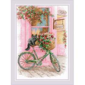 Riolis Kit de broderie Voyage fleuri