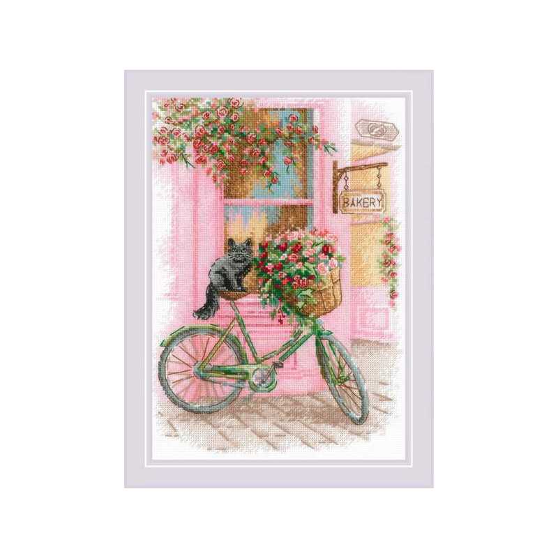 Embroidery kit Blooming Trip