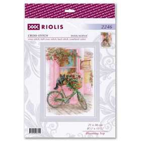 Riolis Embroidery kit Blooming Trip