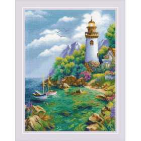 Riolis Kit de broderie Port tranquille