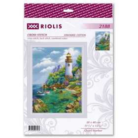 Riolis Embroidery kit Quiet Harbor