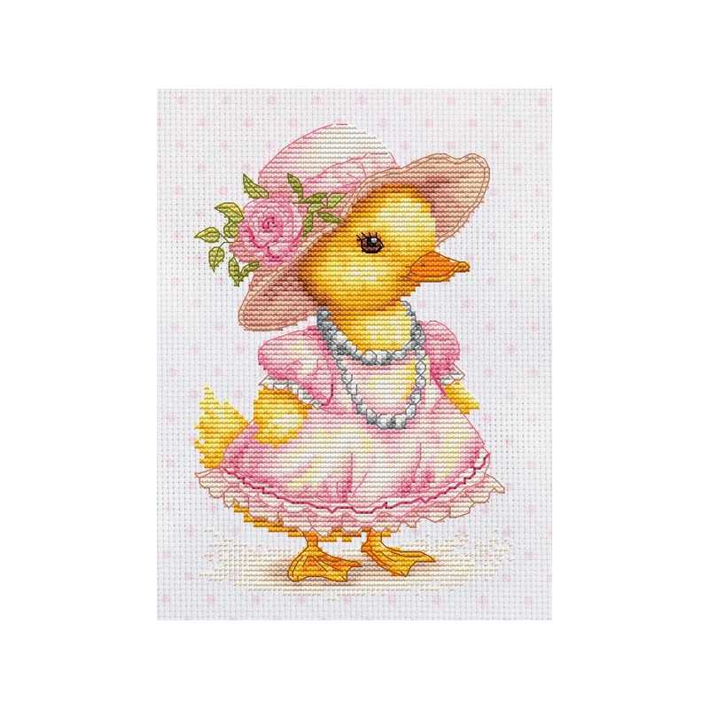 Kit de broderie Le caneton coquet Kit de broderie Le caneton coquet