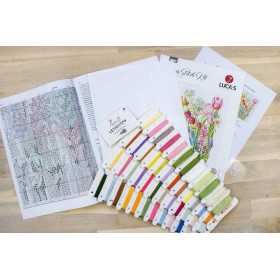 Kit de broderie Bouquet de mars