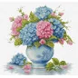 Embroidery kit Vase with Hydrangea
