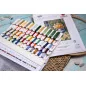 Kit de broderie Coin jardin