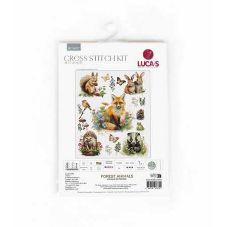 Kit de broderie Animaux de la forêt