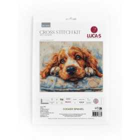 Luca-S Embroidery kit Cocker Spaniel