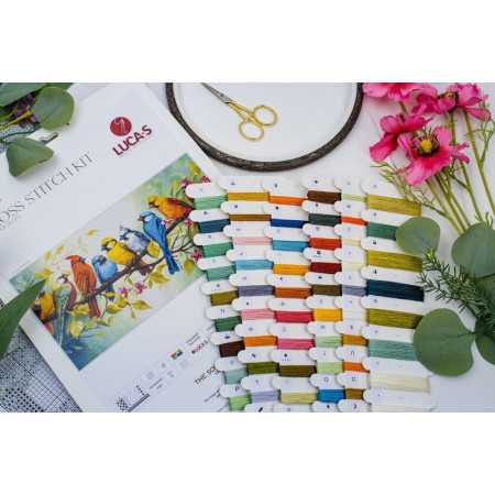Kit de broderie Le chant des oiseaux