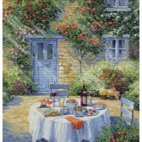 Kit de broderie Jardin romantique