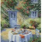 Kit de broderie Jardin romantique