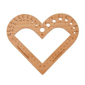 Jauge d' aiguilles à tricoter Lana Grossa