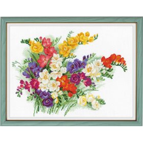 Kit de broderie Freesia