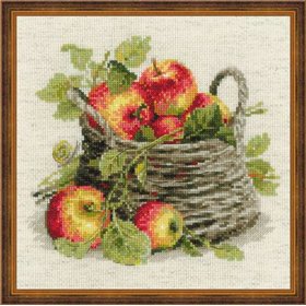 Kit de broderie Pommes mûres