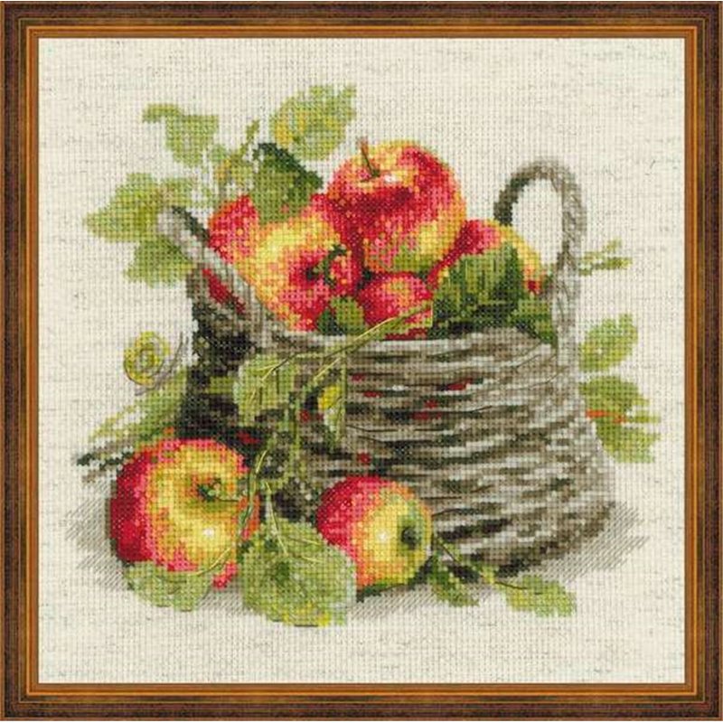 Kit de broderie Pommes mûres