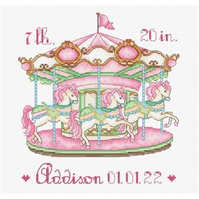 Embroidery kit Baby Carousel