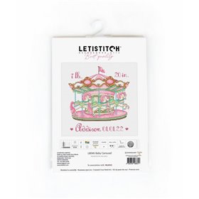 Embroidery kit Baby Carousel