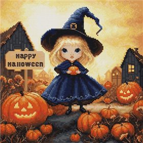 Kit de broderie Happy Halloween
