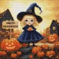 Kit de broderie Happy Halloween Kit de broderie Happy Halloween