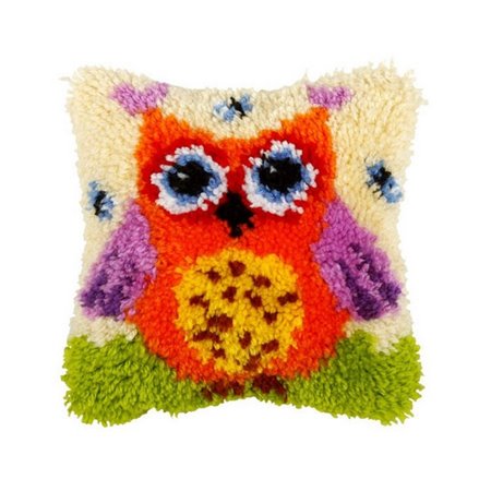 Kit coussin au point noué Hibou nr 4007