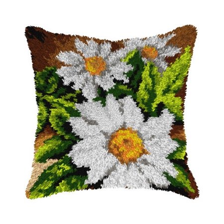 Kit coussin au point noué Marguerites 4155