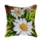 Latch hook cushion kit Daisies 4155