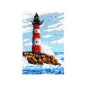 Latch hook rug kit Lighthouse 4199