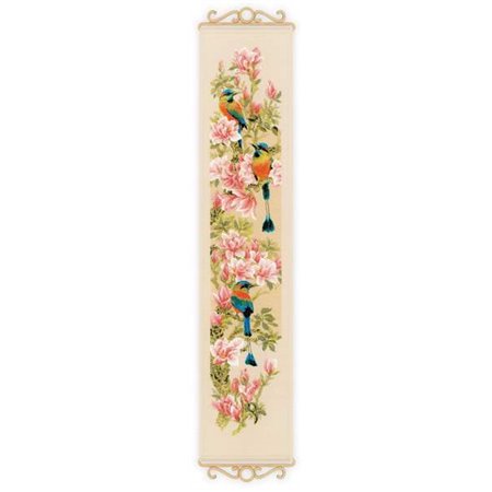 Riolis Kit de broderie Oiseaux tropicaux