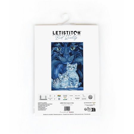 Kit de broderie Un vœu sur une étoile