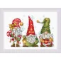 Embroidery kit Jolly Gnomes